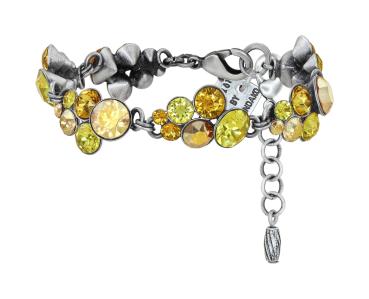Gelb - Petit Glamour - Armband von Konplott